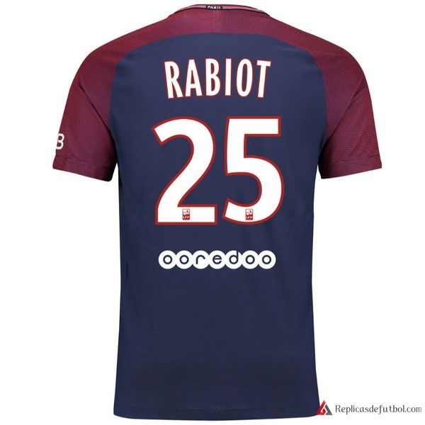Camiseta Paris Saint Germain Primera equipación Rabiot 2017-2018